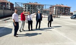İl Millî Eğitim Müdürü Baydur, Devam Eden Okul İnşaatlarını Yerinde İnceledi