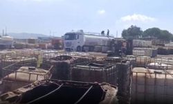 İzmir'de Asit Tankı Patladı, 16 Araç Hasar Gördü