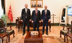 Kaymakam Sarıdoğan ve Başkan Kıraç, Ankara Valisi Şahin’i Ziyaret Etti