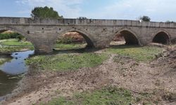 Kuraklık Tunca Nehri'ni de Vurdu, Su Akmıyor