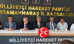 MHP Afşin İlçe Teşkilatı'ndan Mansur Metehan’a Hayırlı Olsun Ziyareti