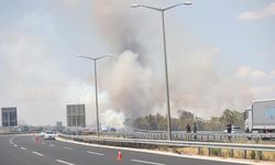 Kırklareli'nde Ağaçlık Alanda Yangın Otoyol Trafiğe Kapatıldı