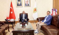 Şeref Eroğlu’ndan Vali Ünlüer’e Ziyaret
