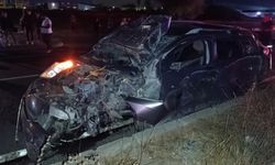 Tekirdağ'da otomobil direğe çarptı: 1 ölü