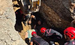 Toprak Altında Kalan İşçi Yaralandı