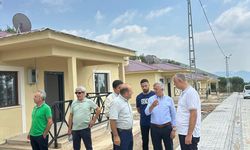 Vali Ünlüer, Andırın’daki Çelik Köy Evlerini Yerinde İnceledi
