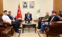 Vali Ünlüer, Mazıdağı Cumhuriyet Savcısı Apari’yi Makamında Ağırladı