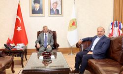 Vali Ünlüer, Prof. Dr. Muhittin Şimşek’i Makamında Ağırladı