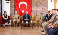 Vali Ünlüer, Rütbe ve Terfi Törenine Katıldı