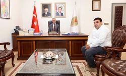 Vali Ünlüer, Şehit Kardeşini Makamında Ağırladı