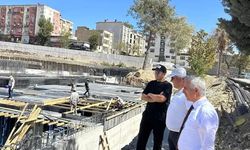 Vali Ünlüer, Valilik Hizmet Binası İnşaatında İncelemelerde Bulundu