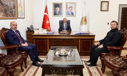 Vali Ünlüer'e Makam Ziyaretleri Devam Ediyor