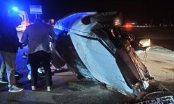 Afşin’de Otomobil Takla Attı: 1 Yaralı