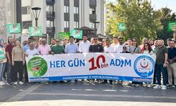 3-9 Eylül Halk Sağlığı Haftasında “Sağlıklı Hayat Merkezleriyle Sağlıklı Hayata Merhaba” Yürüyüşü Gerçekleştirildi
