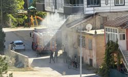 Afşin’de Ev Yangını Paniğe Yol Açtı