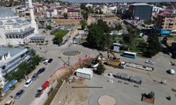 Afşin’de Taşkın Koruma Çalışmaları Nedeniyle Yol Kapatıldı