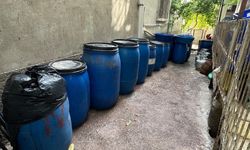 Adana'da 3 bin 650 litre sahte içki ele geçirildi