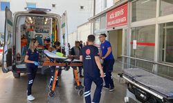 Adana'da kontrolden çıkarak kayaya çarpan minibüsteki 2 kişi yaralandı