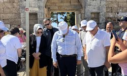 Antalya'da antik kentteki etkinlikle sağlıklı yaşamın önemine dikkat çekildi