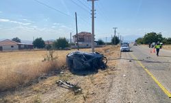 Antalya'da takla atan otomobilin sürücüsü yaşamını yitirdi