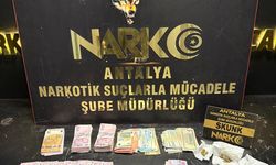 Antalya'da uyuşturucuyla mücadele kapsamında operasyonlar düzenlendi