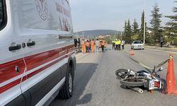 Burdur'da bariyere çarpan motosikletin sürücüsü hayatını kaybetti