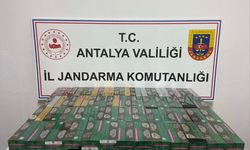 Gazipaşa'da 2 bin paket gümrük kaçağı sigara ele geçirildi