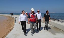 Hatay Valisi Masatlı, İskenderun sahilindeki düzenleme ve yenileme çalışmalarını inceledi