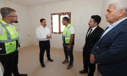 Hatay Yayladağı'nda kırsal afet konutlarının yapımı sürüyor