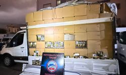 Hatay'da 2 milyon 900 bin makaron ele geçirildi