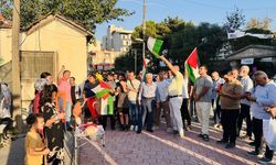 Hatay'da Küresel Sumud Filosu'na destek