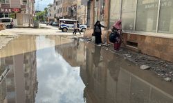 İskenderun'da sağanak etkili oldu