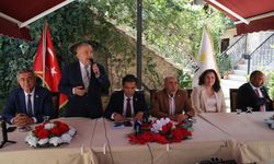 İYİ Parti Grup Başkanvekili Buğra Kavuncu Hatay'da basın mensuplarıyla buluştu