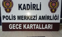 Kadirli'de asayiş ve narkotik uygulamalarında 7 kişi tutuklandı