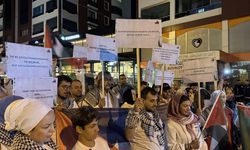 Kahramanmaraş'ta İsrail'in saldırıları protesto edildi
