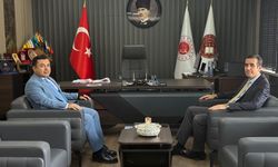 Kaymakam Topsakaloğlu'dan Anamur Cumhuriyet Başsavcı Çatlı'ya ziyaret