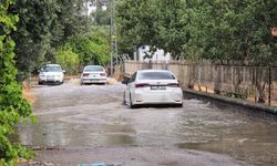 Kozan'da sağanak etkili oldu