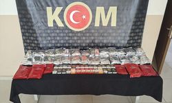 Reyhanlı ilçesinde 61 kilogram kaçak nargile tütünü ele geçirildi