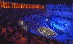 'Tosca' operası Aspendos Antik Tiyatrosu'nun tarihi atmosferinde sahnelendi