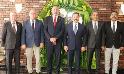 Türkiye Muhtarlar Konfederasyonu Başkanı Delibalta'dan Hatay Valisi Masatlı'ya ziyaret