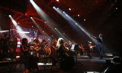 Ukraynalı müzik grubu 'Prime Orchestra' Antalya'da konser verdi