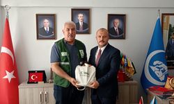 Yeşilay Hatay Şube Başkanı Kuyubaşıoğlu'ndan Ülkü Ocakları İl Başkanı Çelik'e ziyaret