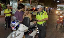 Adana’da 46 motosiklet sürücüsüne 357 bin lira ceza kesildi