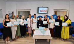 Alanya’da gebe okulu eğitimlerine devam ediyor