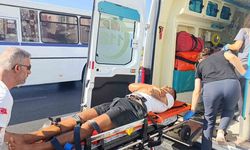 Antalya’da tır ile çarpışan bisikletli yaralandı