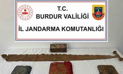 Burdur’da tarih eser operasyonu