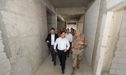 Defne’de jandarma hizmet binalarının inşası sürüyor