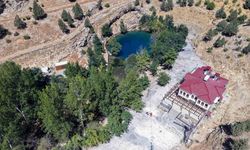 Doğa harikası Yeşilgöz’de çalışmalar tamamlanıyor