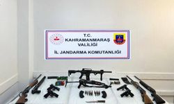 Kahramanmaraş’ta silah ve mühimmat ele geçirildi: 2 kişi tutuklandı