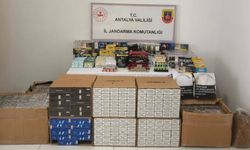 Kaş’ta jandarmadan kaçak sigara operasyonu
